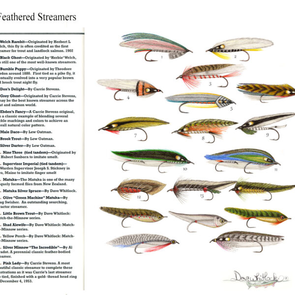 Classic Feathered Trout Streamers - Whitlock Fly Fishing